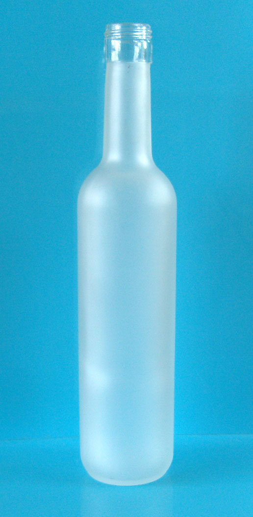 350ml Frosted Glass Wine Bottle (VYJ-020)