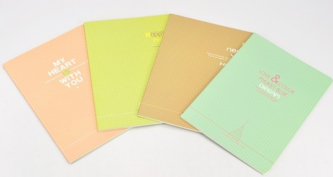 Sewing Thread Notebook for School Student