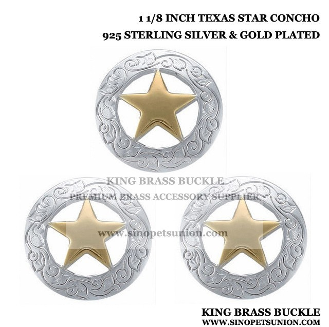 Conchos Western Conchos Saddle Conchos Saddle Hardware (CONCHOS)