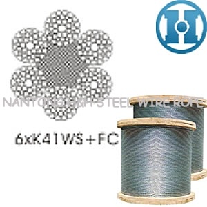 Compacted Steel Wire Rope (6xK41WS+FC)