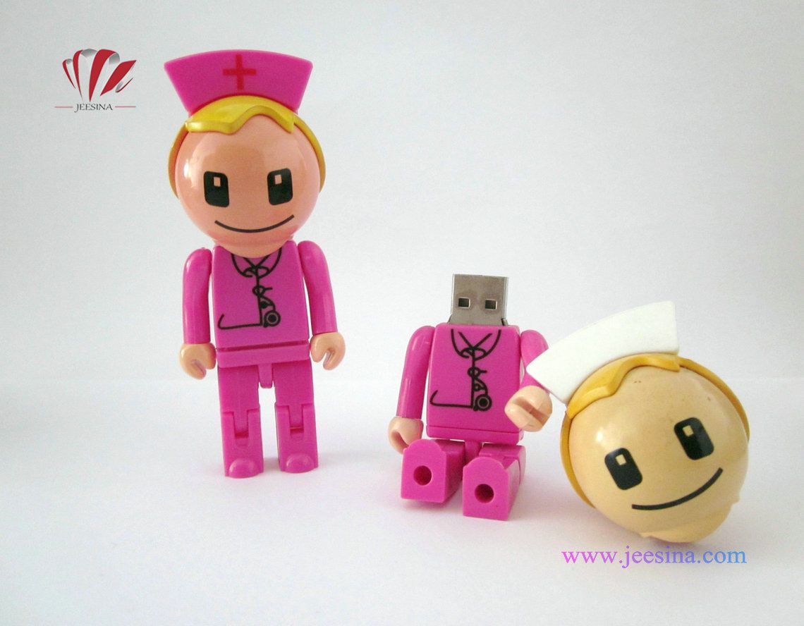 Cartoon Charactor PVC Gift USB Flash Memory Pendrive
