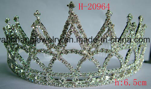 Bridal Rhinestone Tiara, Wedding Tiara Crown, , Fashion Accessories (h-20964)