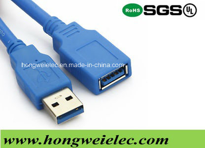 Connect a Type Male to Female Wire USB 3.0 Cable