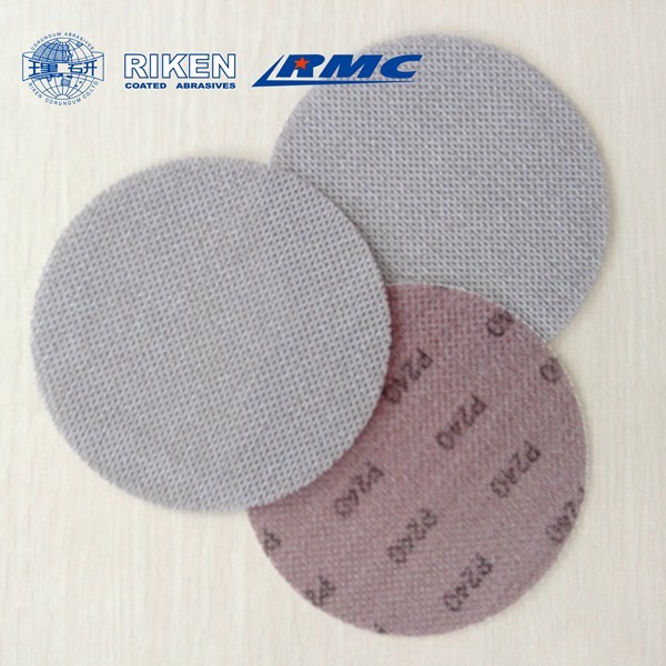 Abrasive Sanding Mesh / Sandpaper Net Disc with Velcro