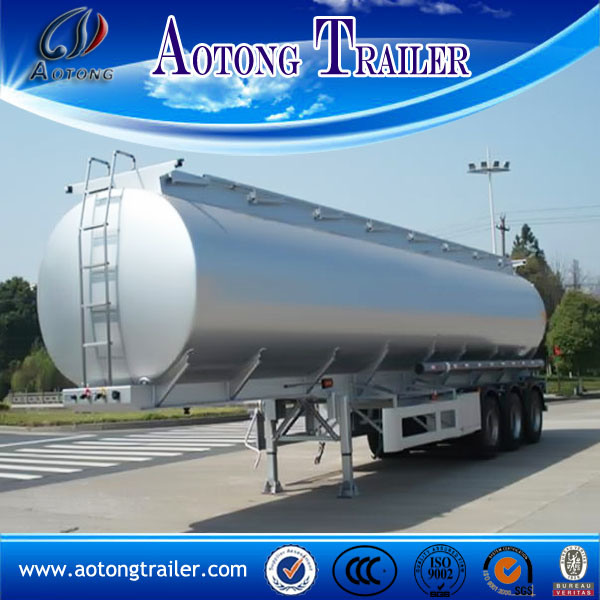 Aluminum Alloy Fuel Tanker Trailer, Fuel Tank Trailer for Sale