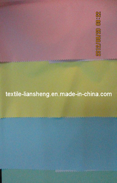 Polyester Fabric/ Woven Fabric/ Chemical Fabric PU Milky Coated (TF-020)