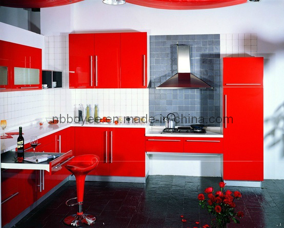 High Glossy/Matt Lacquer/Painted Finish MDF Lacquer Kitchen Cabinet BEL-070