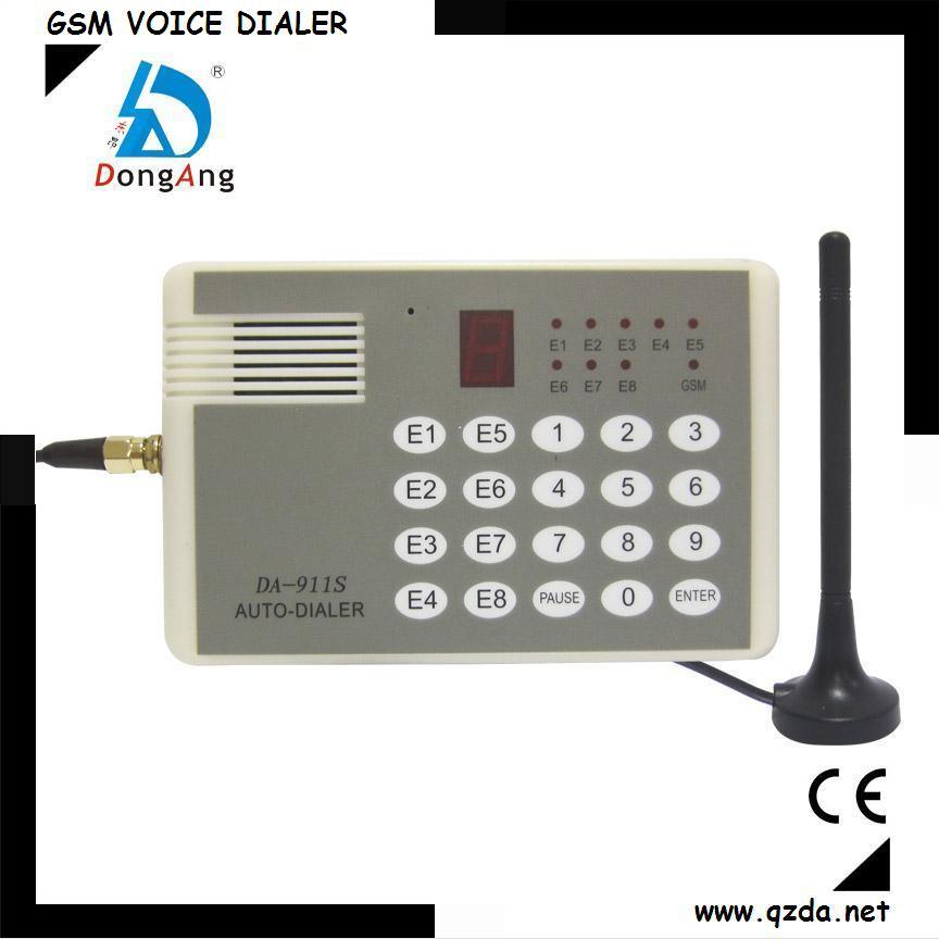 GSM Alarm System 8numbers Voice Auto Dialer (DA-911S-8)
