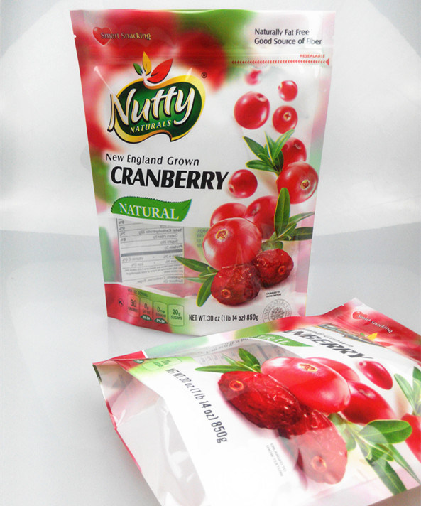 Stand up Plastic Food Packaging Bags with Zipper