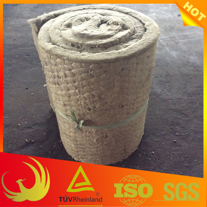 Chicken Mesh Rock Wool Blanket Insulation