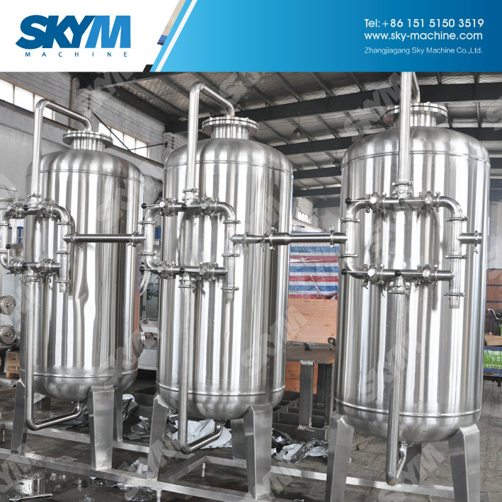 Silica Sand Filter for Water Treatment Line with Backwash