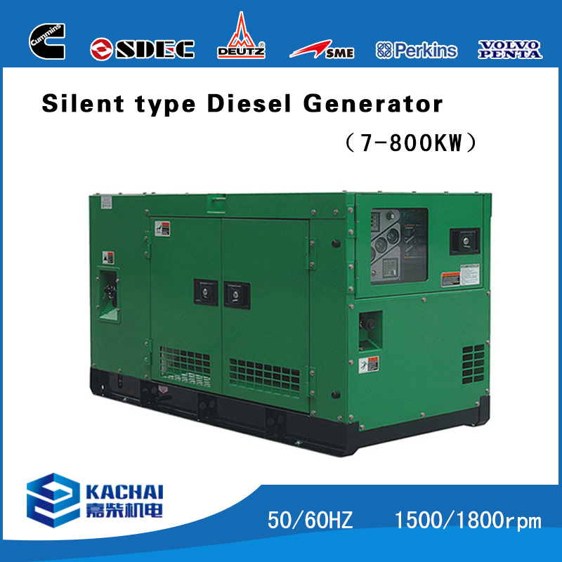China Ningbo 1000kw Silent Generator with Cummins Engine (KTA50-G3)