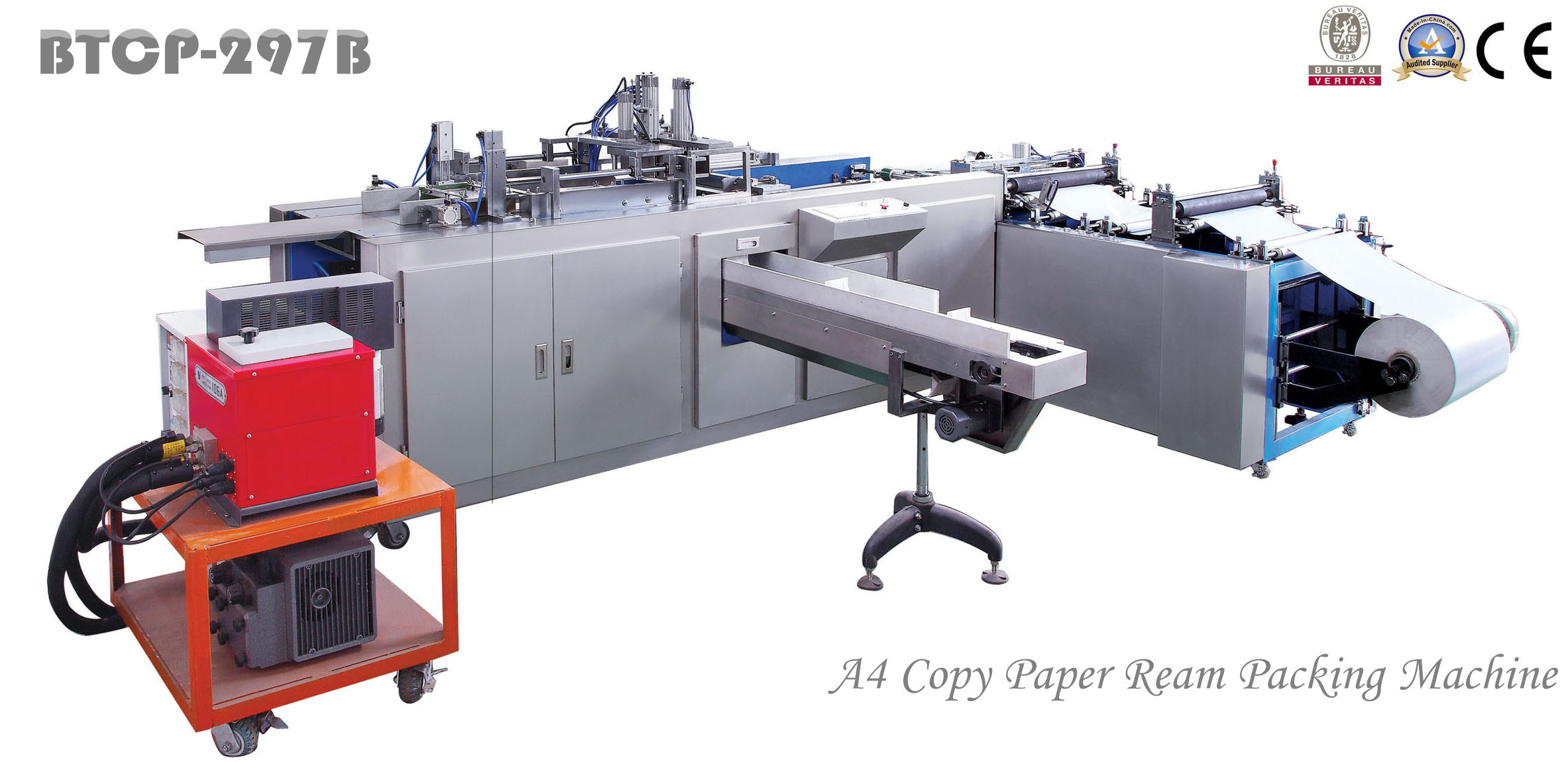 Btcp-297b A4 Paper Packing Machinery