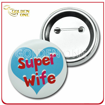 Promotion Gift Cheap Custom Full Color Printed Metal Tin Badge