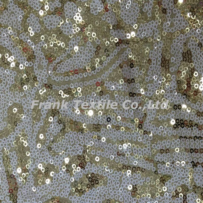 Sequin Embroidery with Random Design-Flk004