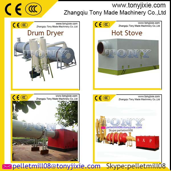 Top Grade Best Sell High Quality Tony Rotary Drum Dryer