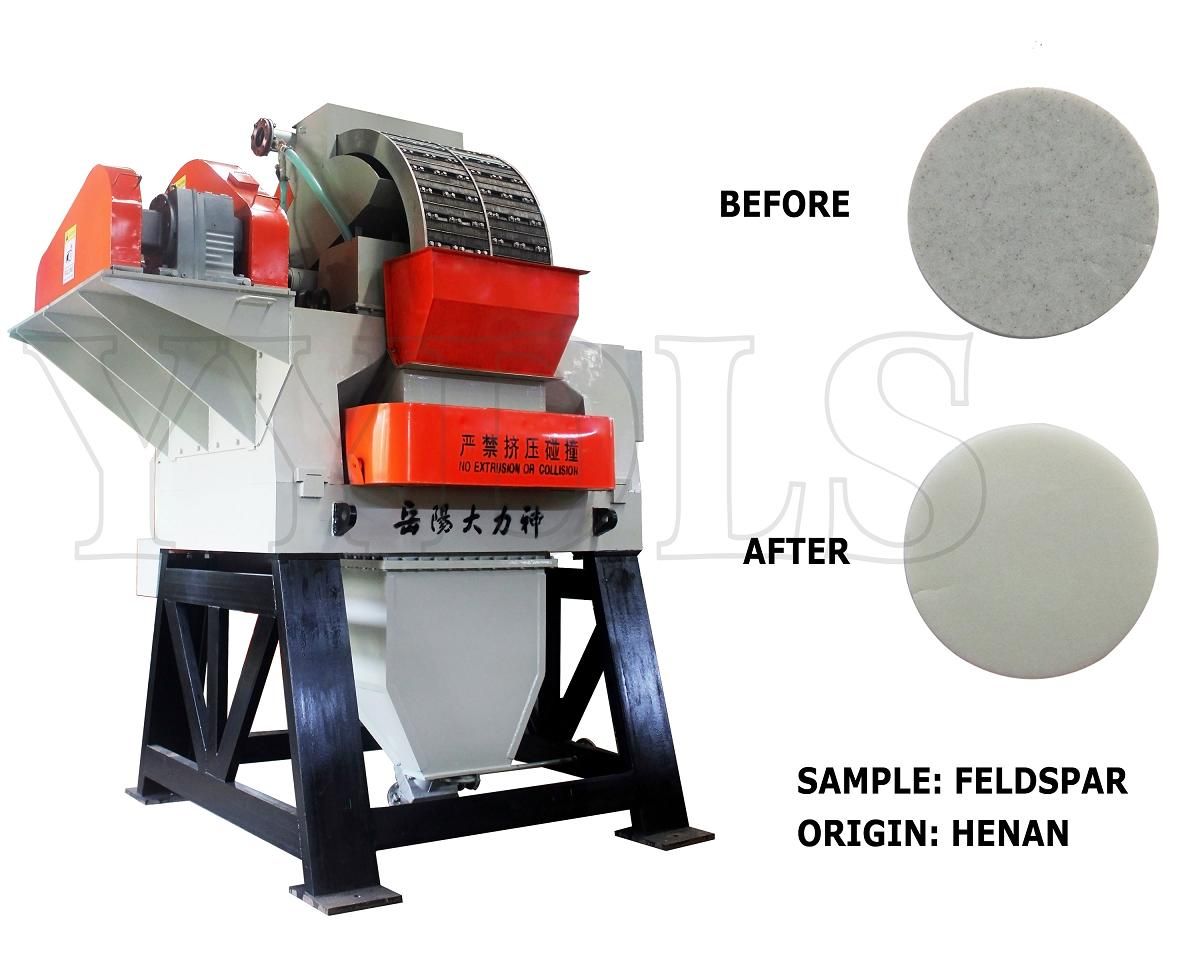 Wet High Intensity Magnetic Separator for Process Feldspar (DLS)