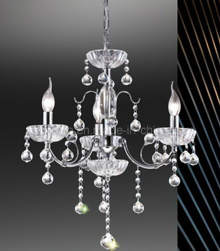 Simple Modern Crystal Hanging Lamp Chandelier