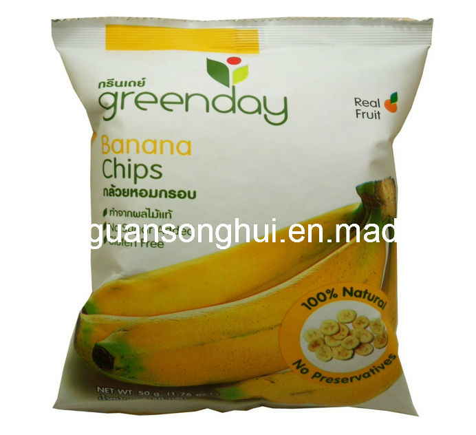 Banana Chips Packing Bag/Plastic Snack Packing Bag