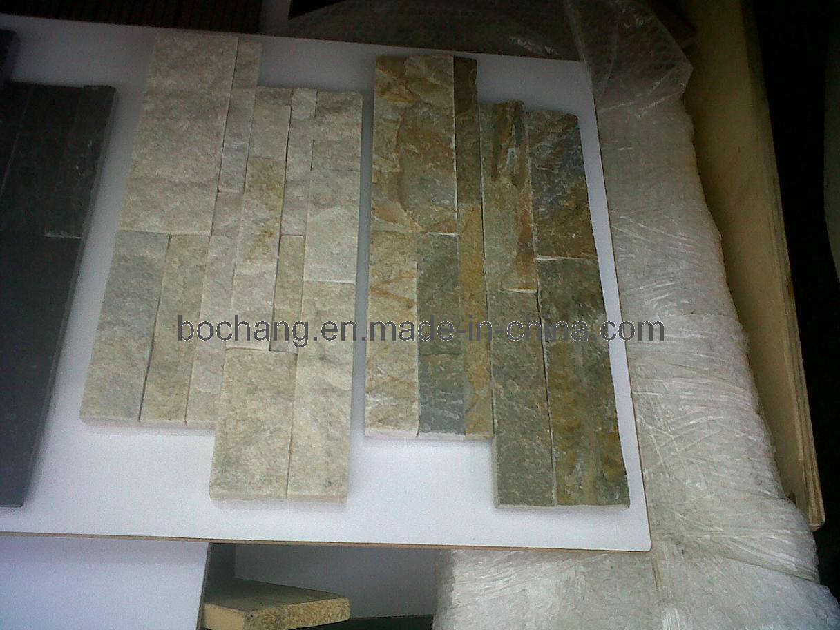 Natural Stone Green Grey Slate for Tile Mosaic