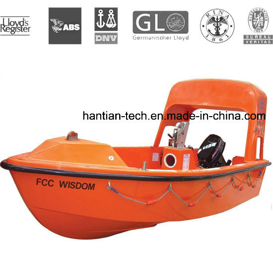 Fiberglass Water Boat for Lifesaving and Rescue with CCS Approved (HT-R45)