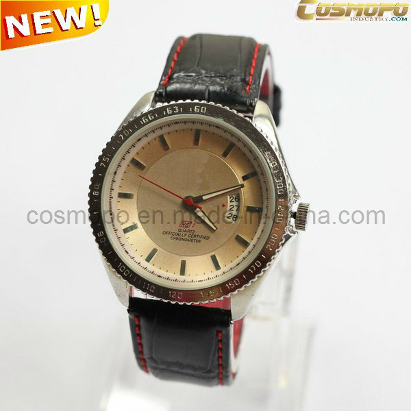 Top Quality Men Leather Watch (SA0996-1)