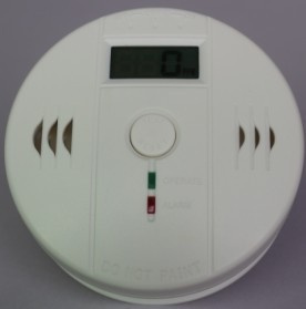 Standalone LCD Display Co Alarm