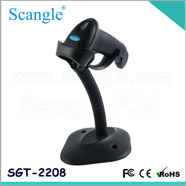 Auto-Sense Barcode Scanner with Stand Fixed Barcode Reader (SGT-2208)