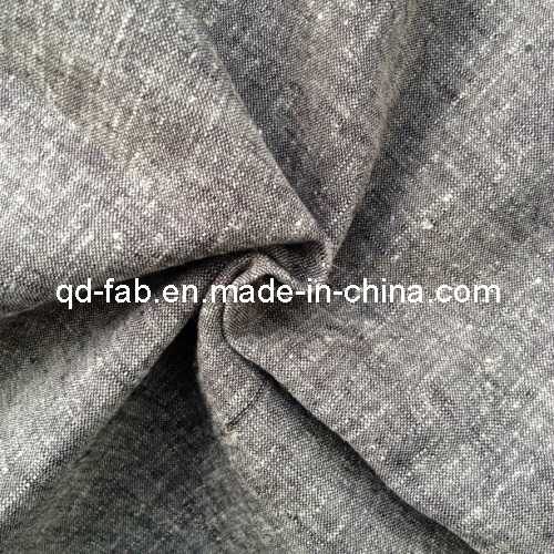 Linen/Cotton Yarn Dyed Fabric (QF13-0751)