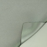 Reflective Elastic Fabric With Black Interlinling