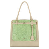 Pattern Embroidery Stylish Mature Women Handbag (MBNO032006)