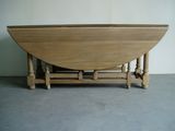 Table with Foldable Top
