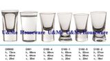 Shot Glasses / Glassware