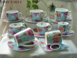 Porcelain Cup and Saucer (YD09-CS014)