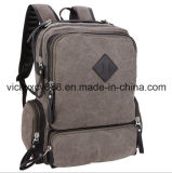 Quality Laptop Student Leisure iPad Canvas Backpack Pack Bag (CY1826)