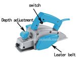 Electric Planer 720W High Quality Power Tool Supplier Directly Sales