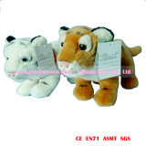 25cm 3D Standing Plush Tiger Stuffed Toys