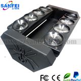 LED Stage Nightclub Effect Light 8PCS*10W Spider Light