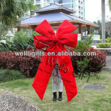 Christmas Decoration Red Velvet Giant Bow
