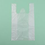 White Plastic T-Shirt Bags for Supermarket