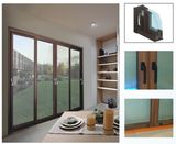 Aluminium Wood Sliding Door (LM105)