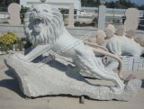 Lion Carving Granite Sculpture Granite Lion