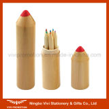 7' Wooden Color Pencils in a Bullet Tube as a Promotion Set (VMP025)