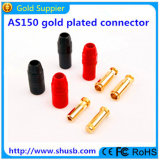 3.5mm Gold Plated Connector with Red Plastic Housing