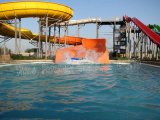 Water Park Open Curving Raft Family Slide