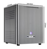 Mini ITX Case/Computer Case/PC Case/HPTC Case/Thin Clients (E-M5)