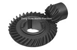 Black Oxidation Spiral Bevel Gear