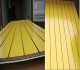 Yellow Color Melamine Slot MDF Board