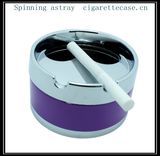 Gossip Windproof Ashtray Promotion Gift with Leather Sticker