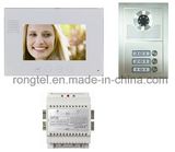 Aluminum 3 Buttons 7 Inch Video Intercom for Villa